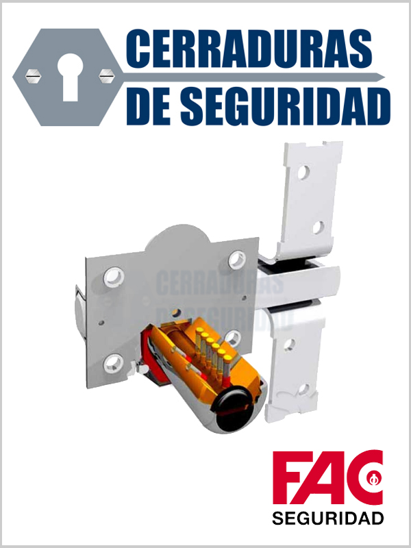 Cerrojo de seguridad FAC modelo 946RP/80 UVE Anti-bumping