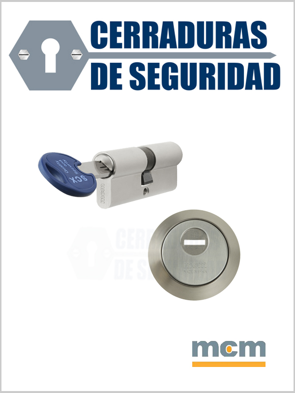 Kit de alta seguridad MCM (Bombín SCX + Escudo 1850HS)