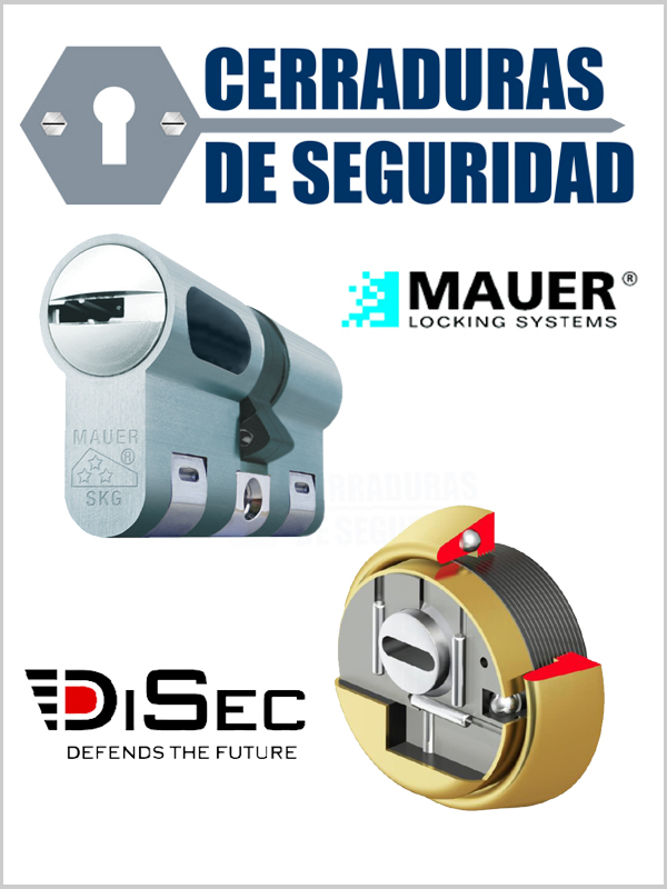 Habitat administrar Evaporar Kit Basico Bombin MAUER NW5 + Escudo DISEC BKS280 (Serie Kripton) |  Cerraduras de Seguridad